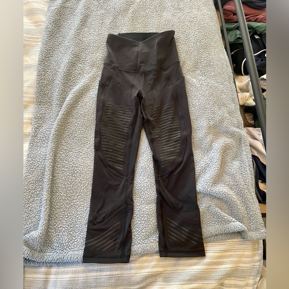 Lululemon workout capris. Size 2, black!